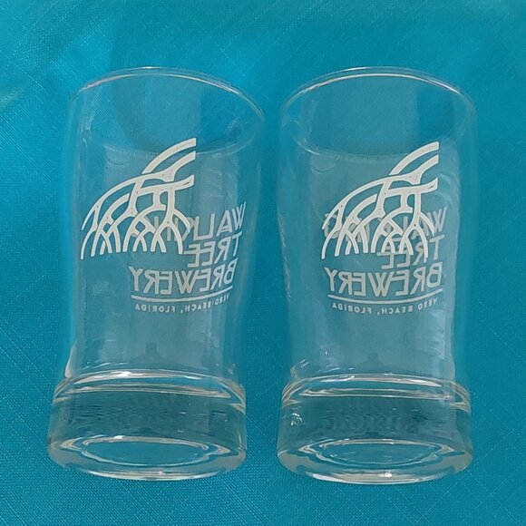 Walking Tree Brewery Vero Beach, FL set of 2 Snifters & Taster Glasses - Picture 4 of 9